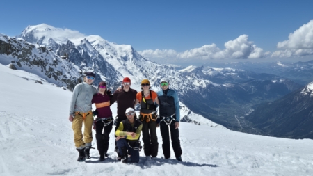 Haute Route Skitour: Am Col des Grands Montets