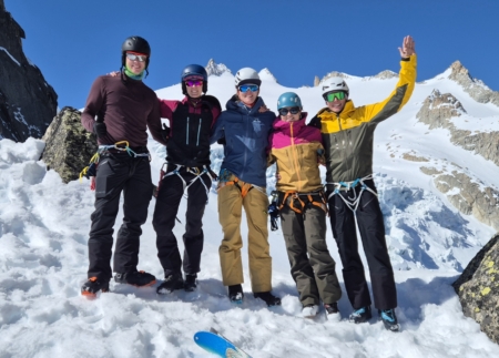 Haute Route Skitour: Am Col des Ecandies