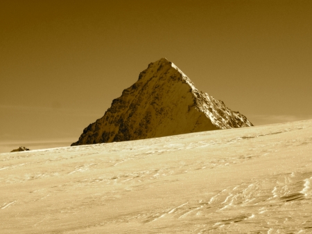 Haute Route Skitour: Die Dent Blanche vom Col de la Tete Blanche