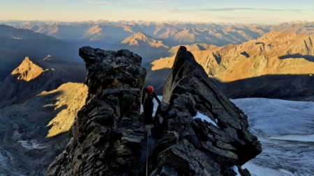 Geführte Tour auf den Großglockner über den Stüdlgrat