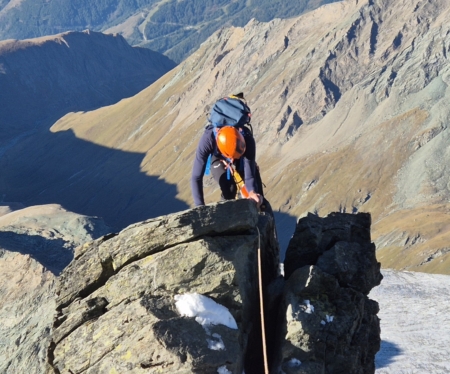 Geführte Tour auf den Großglockner über den Stüdlgrat: Genusskletterei