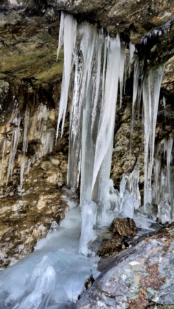 Pitztal ice climbing course: Nature's work of art
