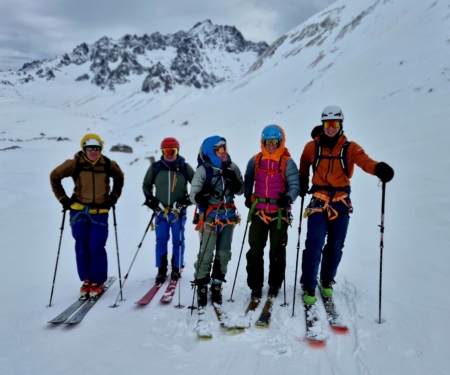In der Dauphine beim Refuge Alpe d' Arene