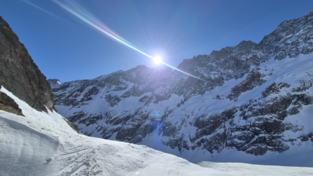 Dauphine - Aufstieg zum Refuge Adele Planchard