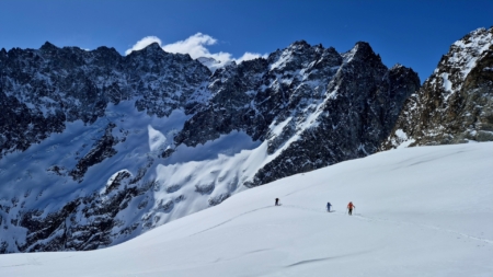 Dauphine - Aufstieg zum Refuge Adele Planchard