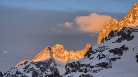 Dauphine Skitour - Ailefroide und Barre des Ecrins