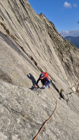 2. Seillänge, Cassin