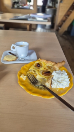 Pause auf der Weisshornhütte