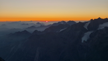 Sonnenaufgang am Weisshorn